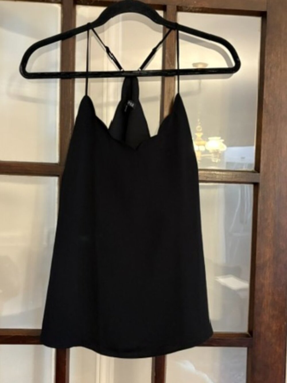 J.Crew Mercantile Black Cami with Racerback, Size 4